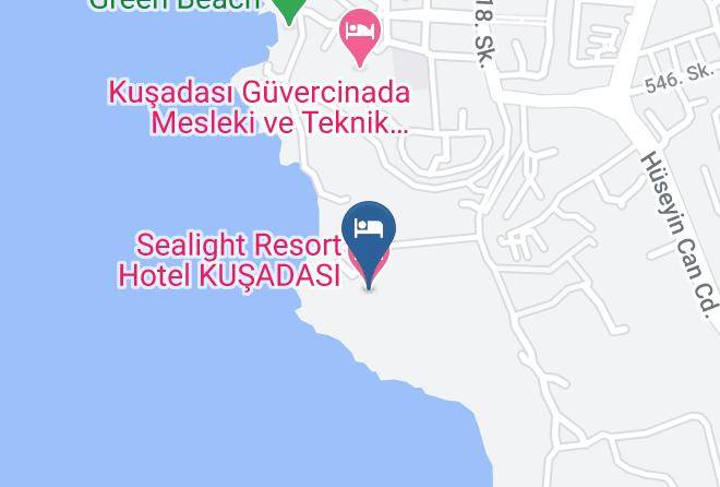Kusadasi - Sealight Resort Hotel Kusadasi Maps
