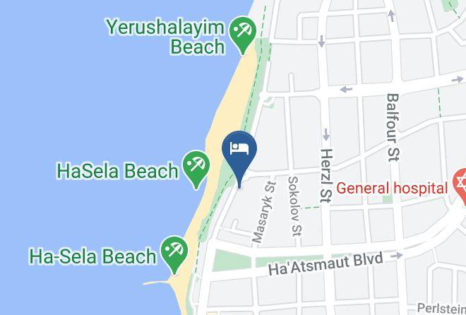 Bat Yam - Sea Line From R&a Group Maps