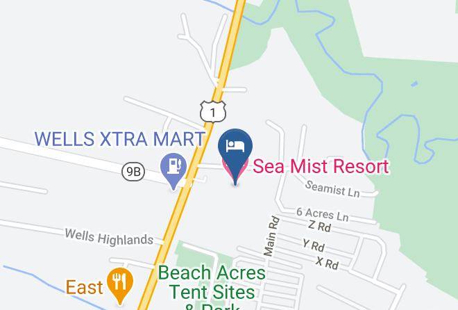 York - Sea Mist Resort Motel Maps