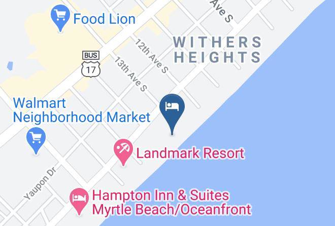 Sea Mist Resort The Sandcastle Map