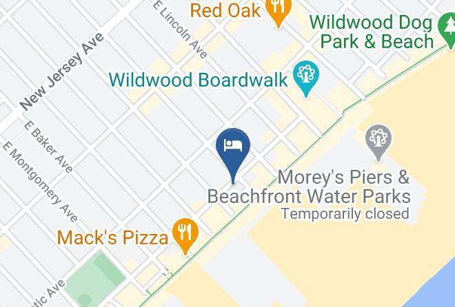 Cape May - Sea N Sun Resort Motel Maps