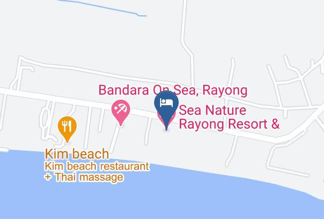 Amphoe Klaeng - Sea Nature Rayong Resort & Hotel Maps
