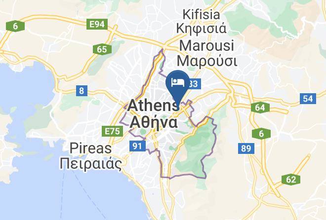 Central Athens - Sea Of Aegeon Maps