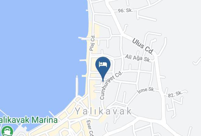 Bodrum - Sea Palm Otel Yalikavak Maps
