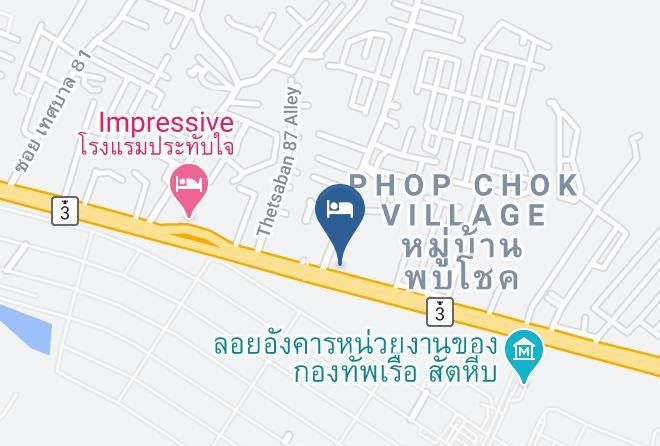 Amphoe Sattahip - Sea Paradise Hotel Maps