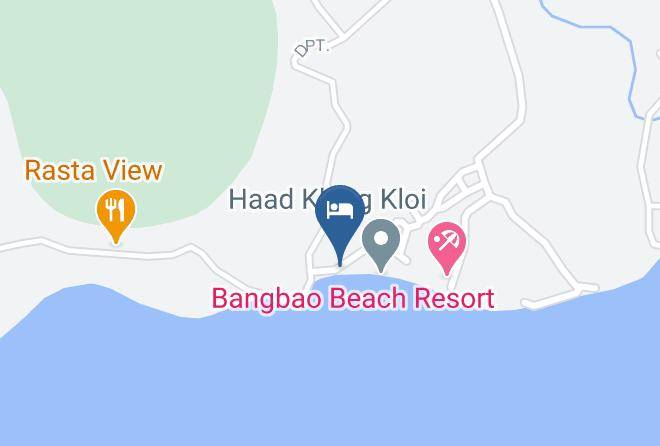 Amphoe Ko Chang - Sea Paradise Klong Kloi Maps