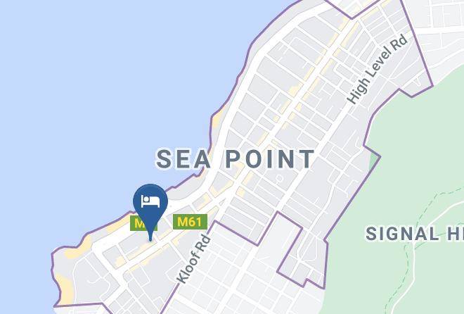 City Of Cape Town - Sea Point Inn Maps