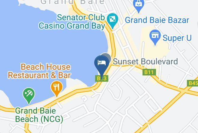 Grand Bay - Sea Radiance Grand Baie Hotel Maps