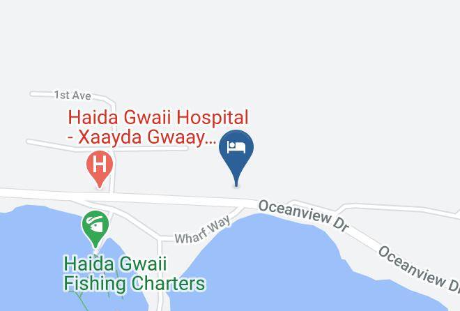 Skeena Queen Charlotte - Sea Raven Motel Maps