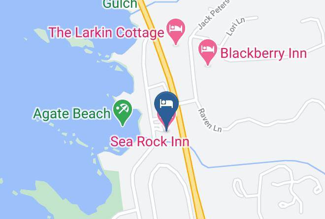 Mendocino - Sea Rock Inn Maps