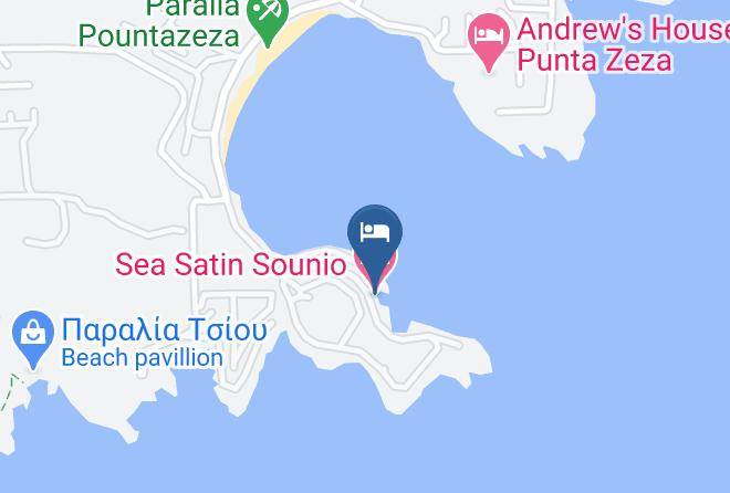Sea Satin Sounio Map