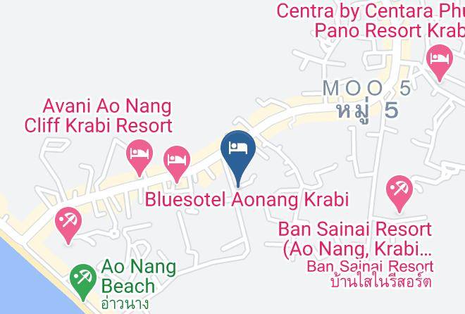 Mueang Krabi District - Sea Seeker Krabi Resort Maps
