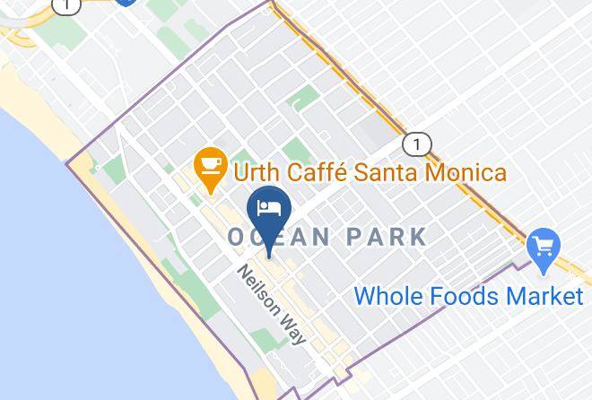 Los Angeles - Sea Shore Motel Maps