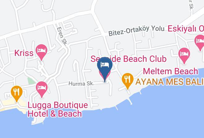 Bodrum - Seaside Beach Club Maps