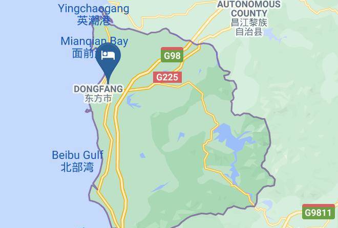 Dongfang - Sea Side Theme Hotel Maps