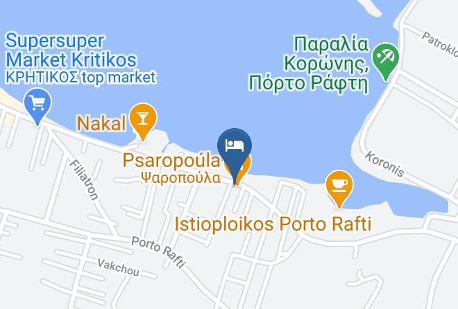 East Attica - Sea Sight Boutique Hotel Maps