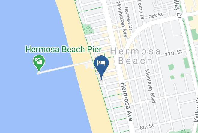Los Angeles - Sea Sprite Hotel Maps