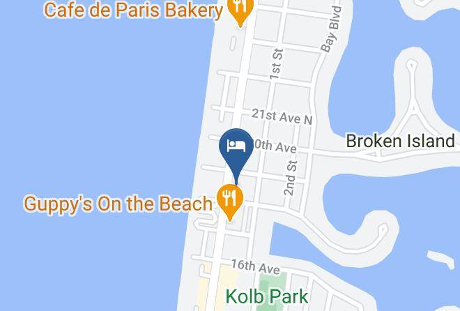 Pinellas - Sea Star Motel Maps