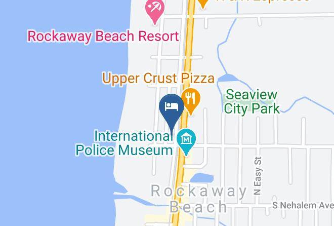 Tillamook - Sea Treasures Inn Hotel Maps