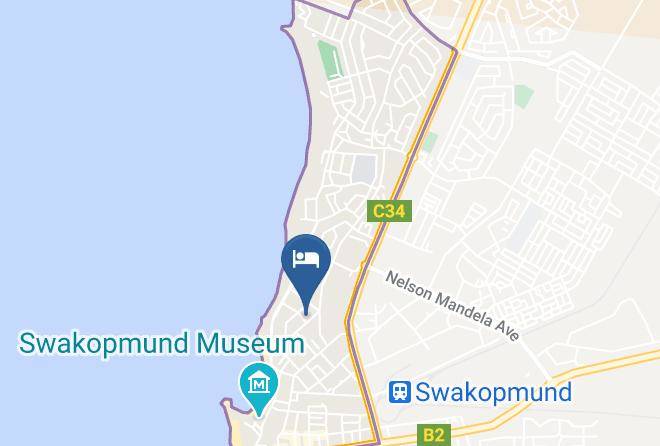 Swakopmund - Sea View Backpackers Maps