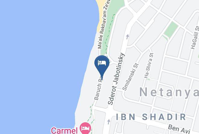 Netanya - Sea View Complex Maps