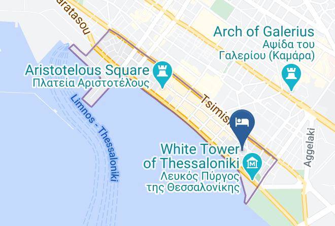 Salonica - Sea View Flats Maps