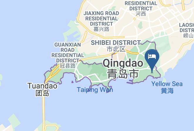 Qingdao - Seaview Garden Hotel East Gate Maps