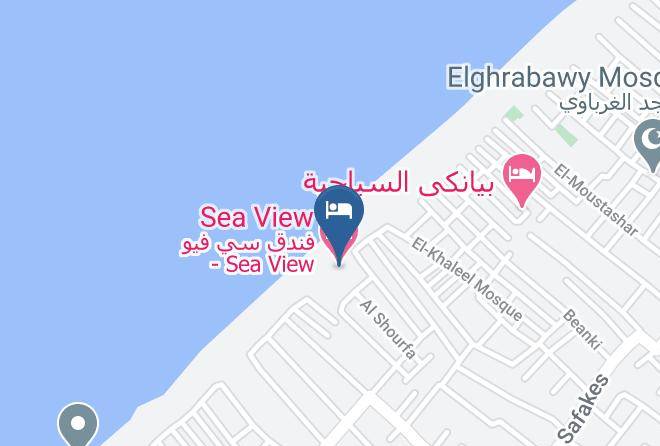 Alexandria - Sea View Hotel Maps