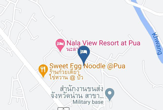 Amphoe Pua - Sea View Hotel Maps