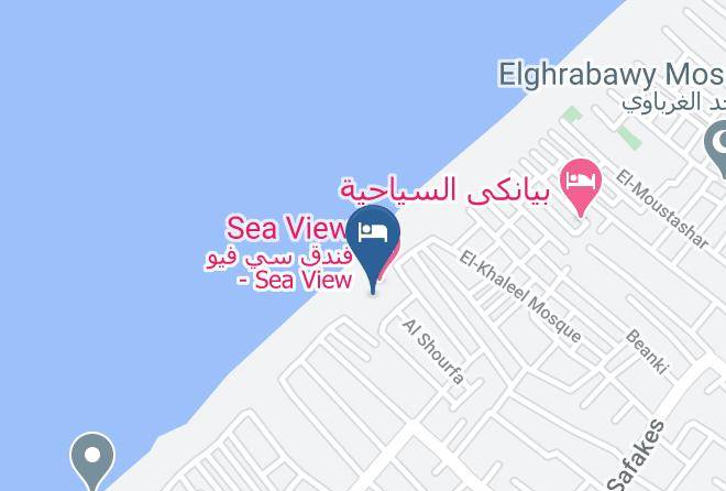 Alexandria - Sea View Hotel Elagmy Maps