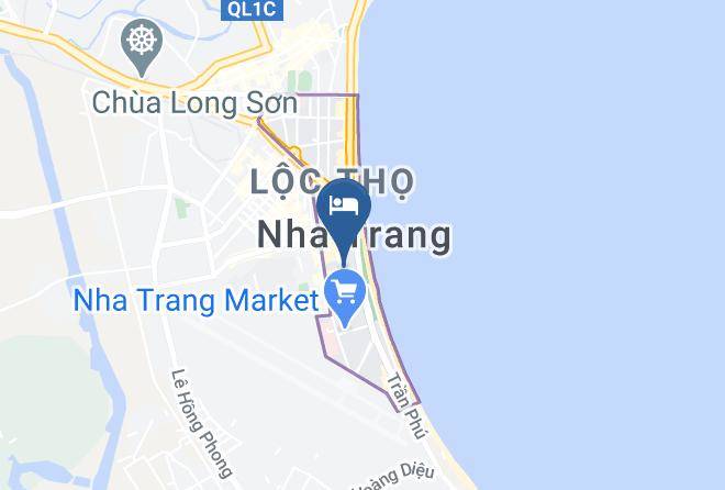 Nha Trang - Palm Beach Hotel Maps