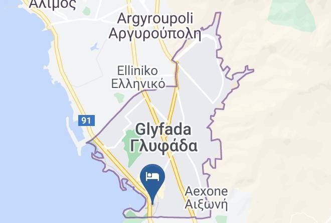 South Athens - Sea View Hotel Maps