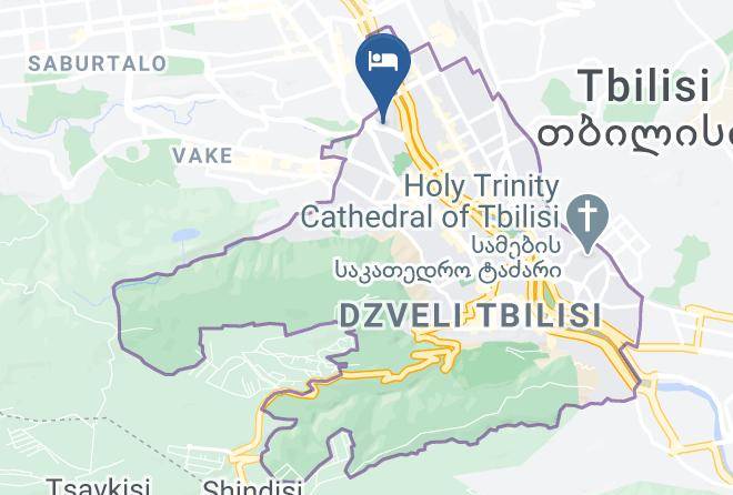 Tbilisi - Sea View Hotel Tbilisi Maps