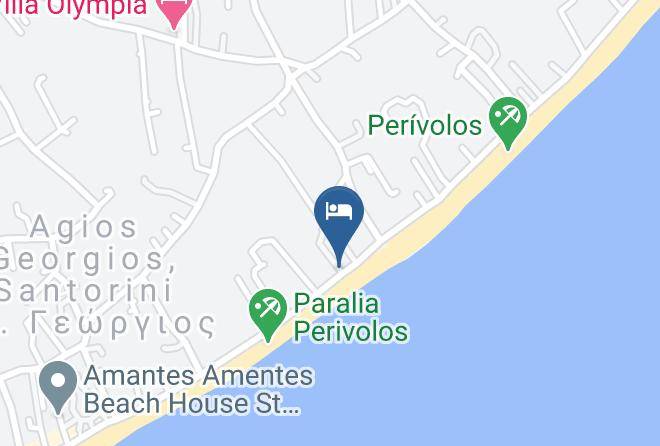 Thira - Sea View Beach Hotel Santorini Maps