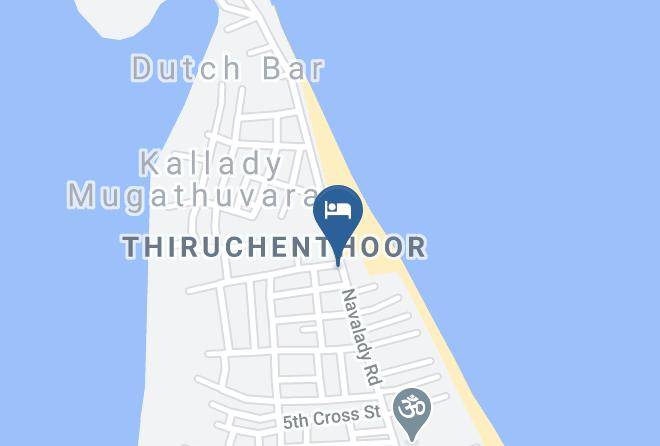 Trincomalee - Sea View Resort Maps