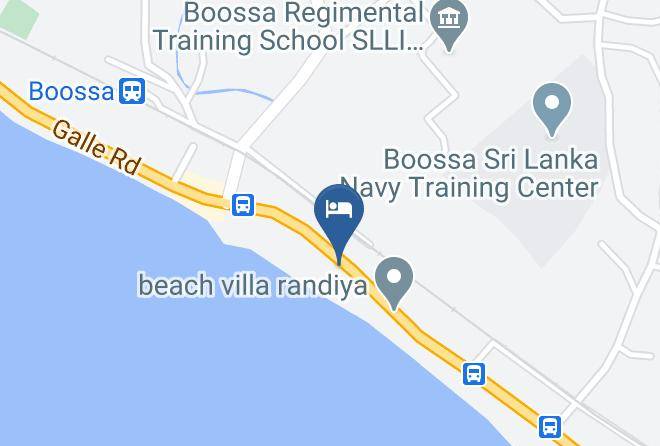 Galle - Sea View Resort Maps