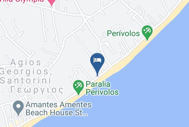 Thira - Sea View Restaurant Perivolos Maps