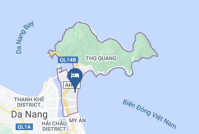 Sea Vista Boutique Hotel Danang Map
