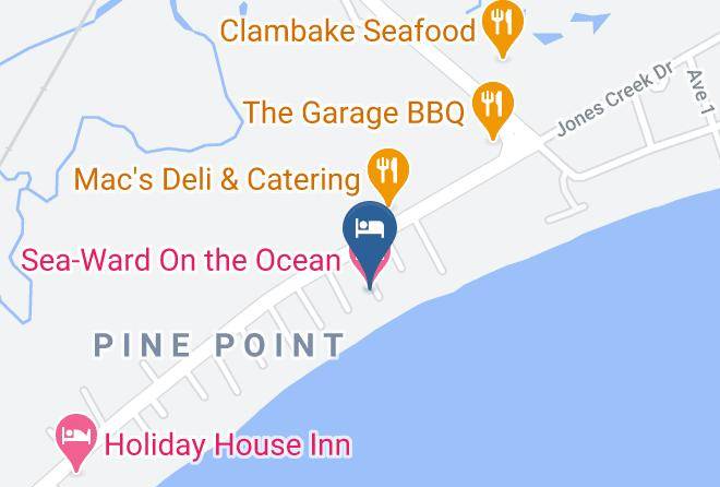 Cumberland - Sea Ward On The Ocean Maps