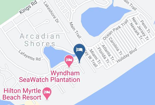 Sea Watch Resort Map