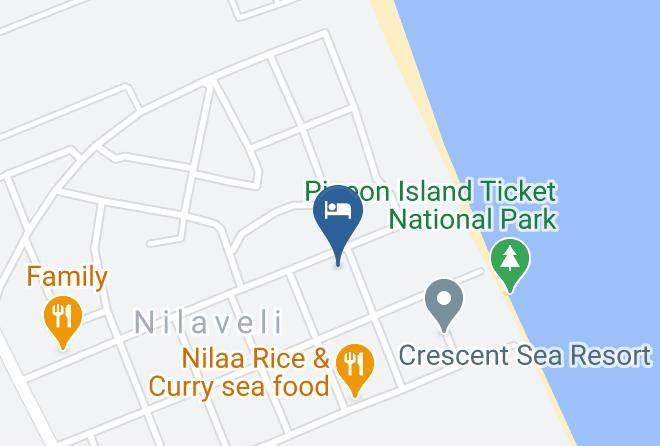 Trincomalee - Sea Zone Hotel Nilaveli Maps