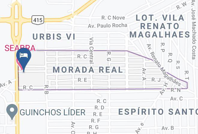 Vitoria Daquista - Hotel Seabra Maps