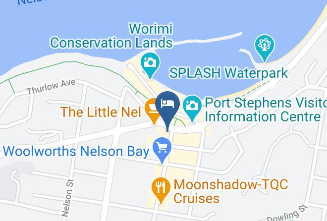 Port Stephens - Seabreeze Hotel Maps