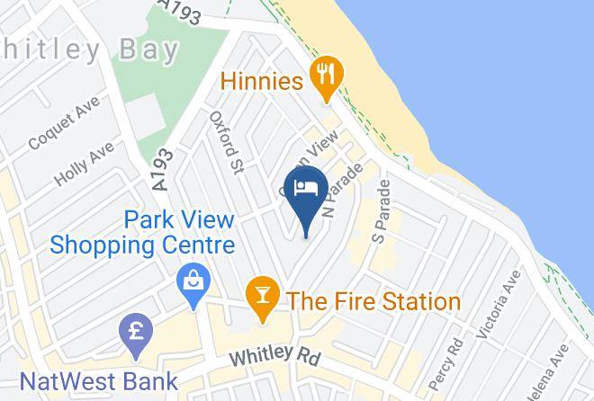 North Tyneside - Seacrest Hotel Maps