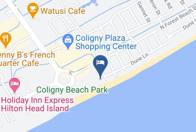 Beaufort - Seacrest Oceanfront Resort Maps
