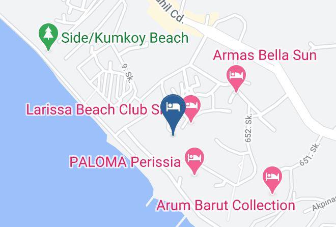 Manavgat - Seaden Quality Resort & Spa Maps
