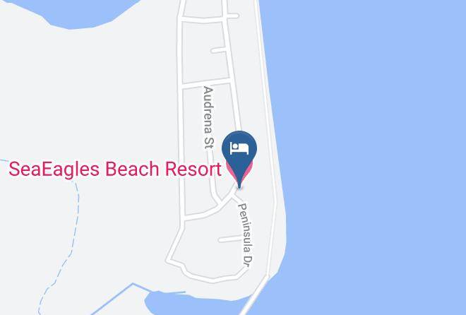 Seaeagles Beach Resort Map