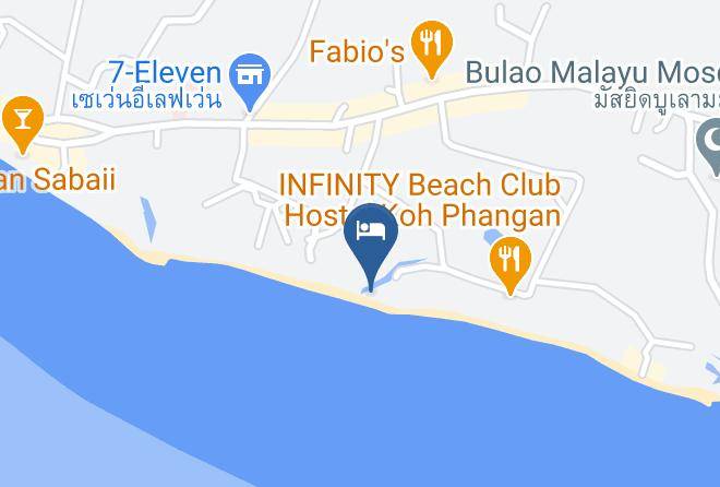 Amphoe Ko Pha Ngan - Seaesta Beach Maps