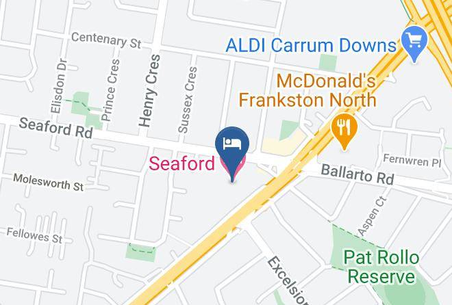 Frankston - Nightcap At Seaford Hotel Maps
