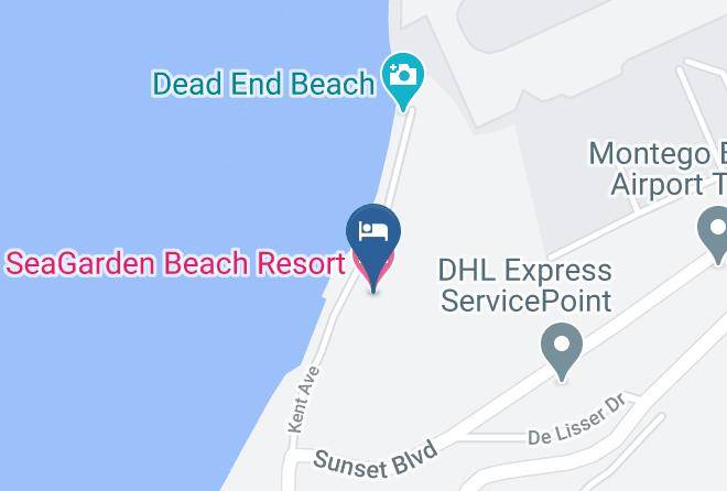 Seagarden Beach Resort Map